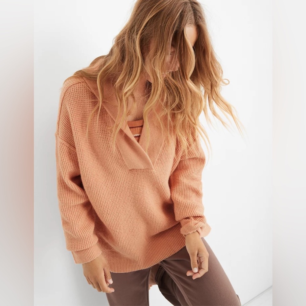 ***SOLD*** Aerie Cozyup Waffle Sweater